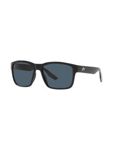 Costa Del Mar Paunch Sunglasses - (Frame) Black; (Lens) Gray, 580P