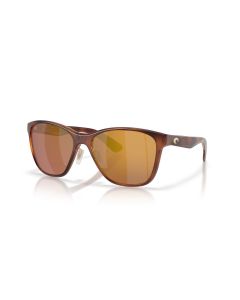 Costa Del Mar Luna Nueva Sunglasses - (Frame) Tortoise; (Lens) Gold Mirror, 580P