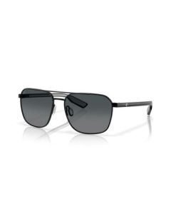 Costa Del Mar Wader Sunglasses - (Frame) Black; (Lens) Gray Gradient, 580G