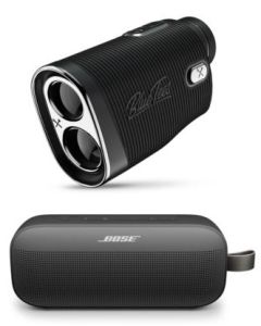 Bose SoundLink Flex 2nd Generation Portable Speaker & Blue Tees Golf S4 Ultra Rangefinder - BUNDLE