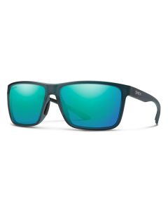 Smith - Riptide Sunglasses - (Frame) Matte Pacific Crystal; (Lens) Opal Mirror