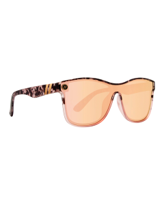 Blenders - Millenia X2 Lion Heart Sunglasses- (Frame) Matte Crystal Peach Tortoise; (Lens) Champagne