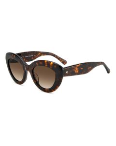 kate spade Capri Cat-Eye Sunglasses - Havana