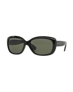 Ray-Ban Jackie Ohh Sunglasses - Polished Black/Dark Green