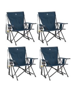 GCI Outdoor Kickback Rocker - Heathered Indigo (Set of 4)