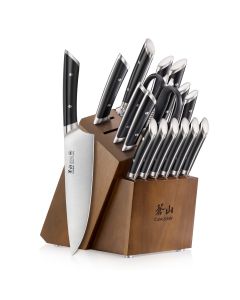 Cangshan 17-Piece Helena Series Knife Block Set