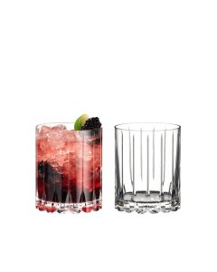 Drink Specific Glassware - Double Rocks Glasses, Set of 2
