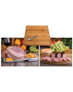 Spiral Ham & Sausage Platter with Side