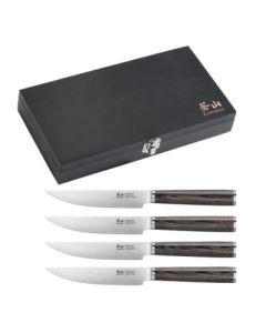 Cangshan 4-Piece Pakkawood Steak Knife Set