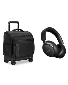 Bose QuietComfort® Ultra 2nd Generation Headphones & Briggs & Riley ZDX Cabin Spinner - BUNDLE