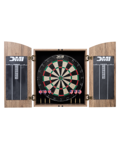 DMI Sports - Bristle Dartboard Cabinet Set