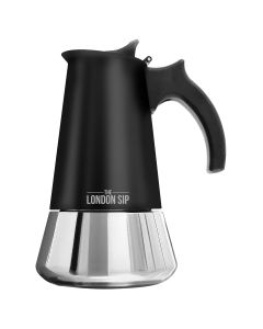 London Sip - Stainless Steel Espresso Maker 3-cup