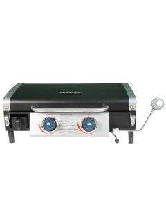 Razor 2-Burner Portable LP Gas Griddle w/Lid