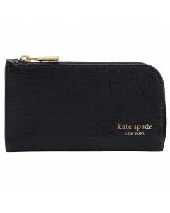 kate spade Devin Small Slim Bifold Wallet - Black