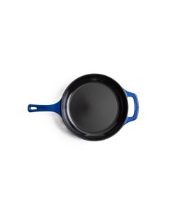 USA Enamel™ - 11-Inch Enameled Cast Iron Skillet - Smooth Sailing