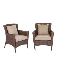 W Unlimited Panoramic Collection 2-Piece Arm Chairs