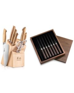 Cangshan Knife Block and Steak Knife Set