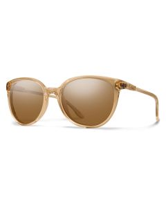Smith - Cheetah Sunglasses - (Frame) Champagne Crystal; (Lens) Brown