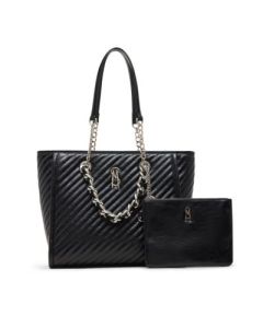 KATTT Diagonal Quilted Large Tote